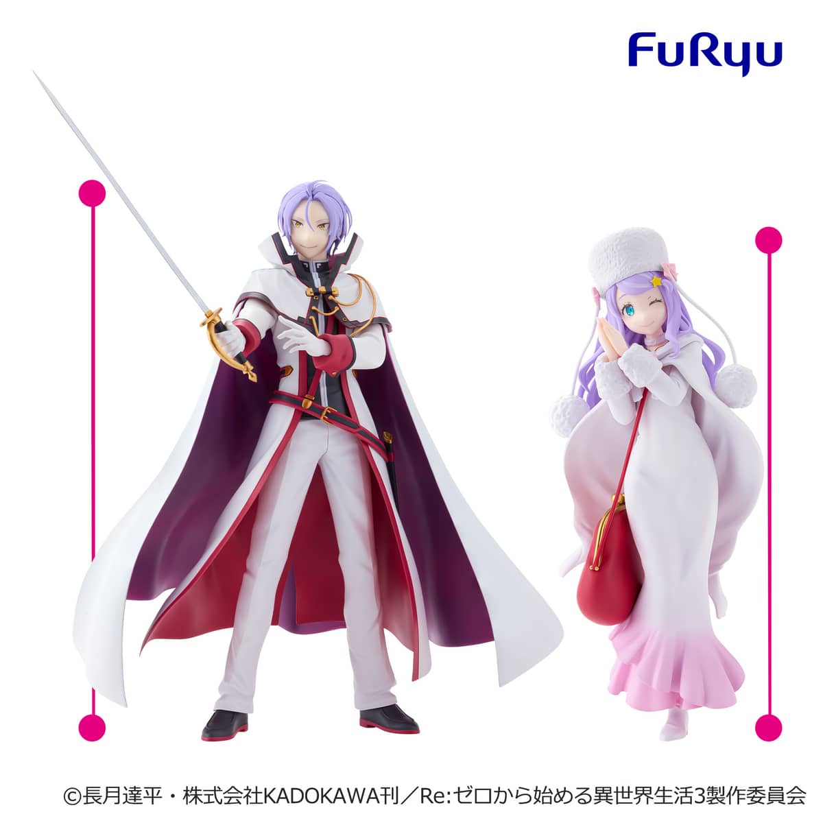 王選候補者と騎士フィギュアーアナスタシア陣営ー